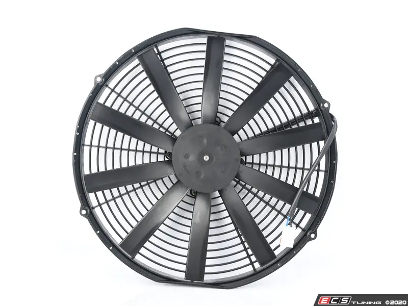 SPAL 30100401 16" Low Profile Pusher Electric Fan with Straight Blades