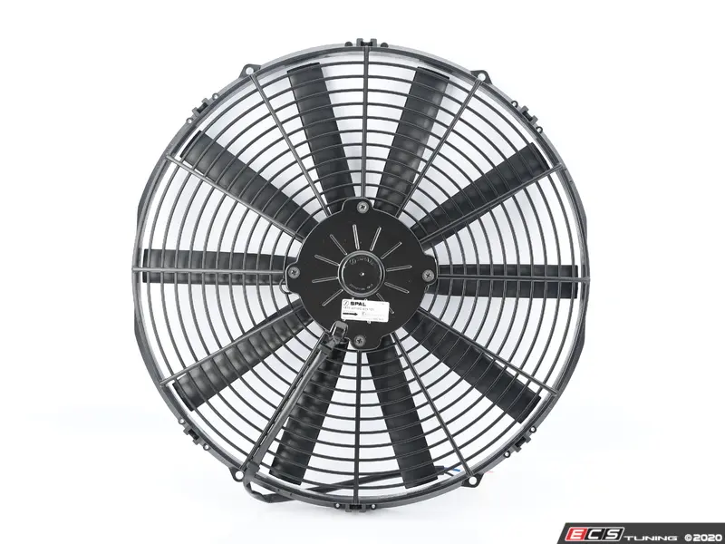 SPAL 30100401 16" Low Profile Pusher Electric Fan with Straight Blades