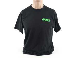 ES#4375471 - BLKFGRNXL - Black With Flo Green ECS Short Sleeve T-Shirt - XL - Featuring a Flo Green ECS Tuning logo on the front and full back - ECS - Audi BMW Volkswagen Mercedes Benz MINI Porsche