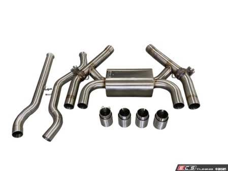 ES#4381934 - 11-067b - Active Autowerke Valved Axle-Back Exhaust - Black Tips - The ultimate F87 M2 Competition exhaust - Active Autowerke - BMW