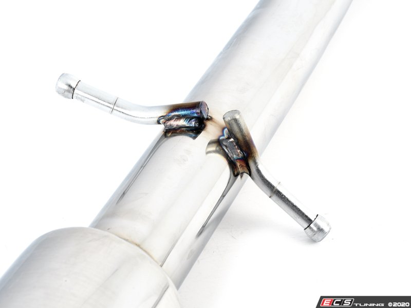 Manzo TPCBSMN00 Manzo Stainless Steel Catback Exhaust System