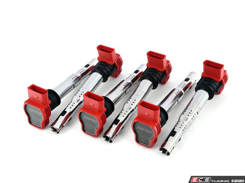 APR MS1002086KT APR Upgraded Ignition Coil Red Set of Six