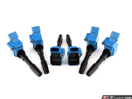 ES#4164385 - MS100204-6KT - APR Upgraded Ignition Coils - Blue - Set Of Six - Designed to be a direct plug-and-play upgrade to factory coils, providing greater energy output, ensuring a stronger and more consistent spark! - APR - Audi