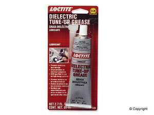 ES#257110 - 37535 - Dielectric Grease - 3oz Tube - This grease is used on the end of spark plug wires, and on electrical connections. - Loctite - Audi BMW Volkswagen Mercedes Benz MINI Porsche