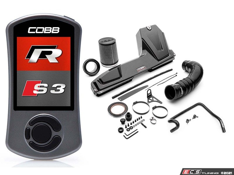 CobbTuning VLK003001PRED Stage 1+ Carbon Fiber Power Package For