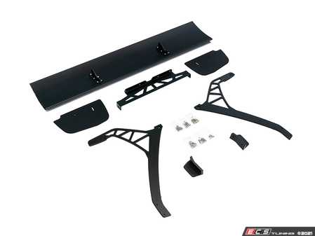 ES#4419002 - MK75GTIRSWNRWKCS - Aerofabb Rear Wing Kit - Competition Series - Features a lightweight, 6061 T6 Aluminum airfoil with a span of 54" and a chord length of approximately 10" - aerofabb - Volkswagen