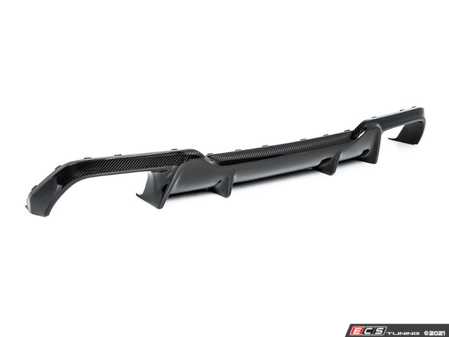 ES#4446137 - 3108-29311 - Carbon Rear Diffuser - Make your M8's rear end look even more aggressive! - 3D Design - BMW