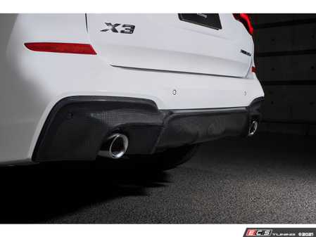 ES#4446177 - 3108-30111 - Carbon Rear Diffuser - Make your X3's rear end look even more aggressive! - 3D Design - BMW