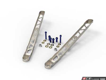 ES#4447709 - 450-721003-A - CONTROL Front Suspension Brace Set - Raw Stainless Steel Finish - Stiffen up your chassis and give your engine bay a unique look - AFE - BMW