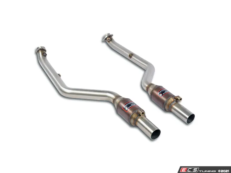 Supersprint Front Section Pipes with Secondary Catalytic Converters