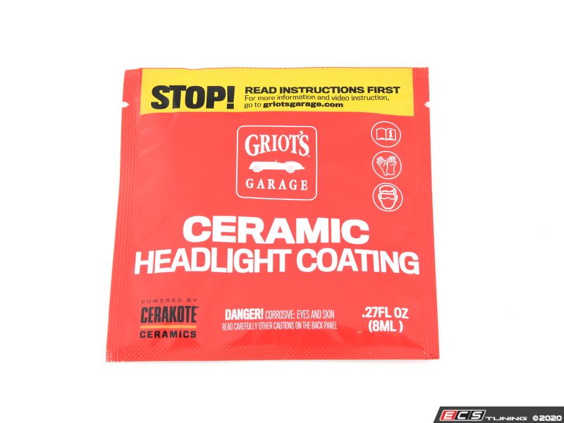Griot's 11377 Ceramic Headlight Restoration Kit Moderate (NO