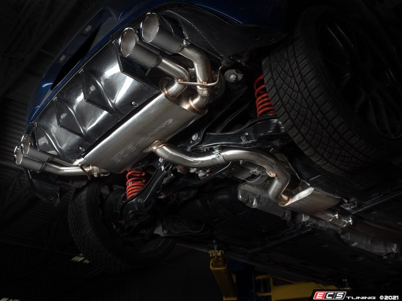 ECS News New MK7 & MK7.5 Golf R Valved Catback Exhaust System