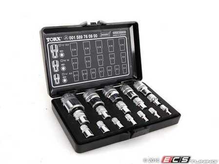 Genuine Mercedes Benz - 001589760900 - External Torx Socket Set