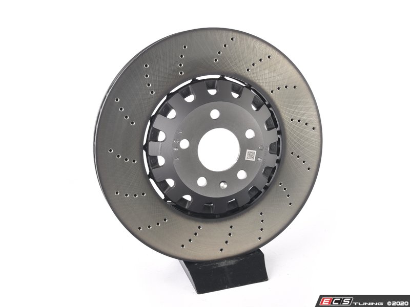 Genuine Volkswagen Audi - 4M0615301AM - Front Cross-Drilled Brake Disc ...
