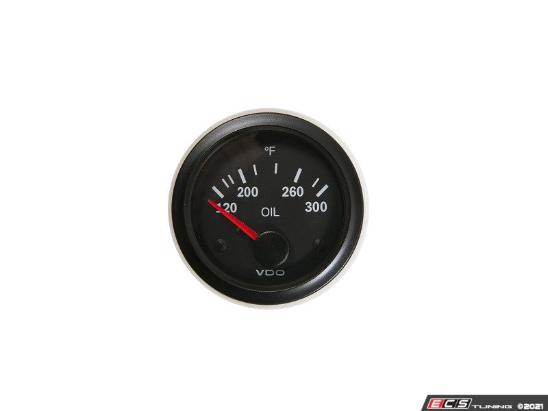 VDO 310106 VDO Gauges VDO Vision Series Analog Gauges Oil Temp