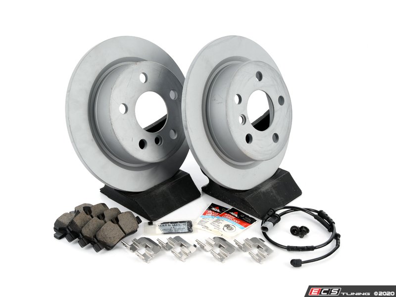 Assembled By ECS 34116866297KT4 Rear Brake Service Kit