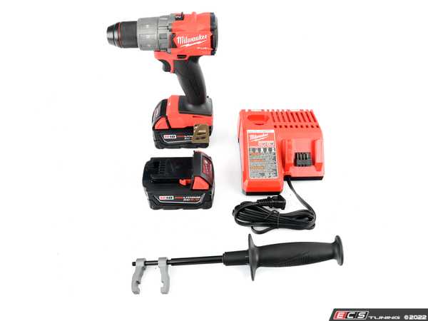 MILWAUKEE Ensemble De Perceuse M18 Fuel, Lithium-ion, 18 V, Mandrin 1/2