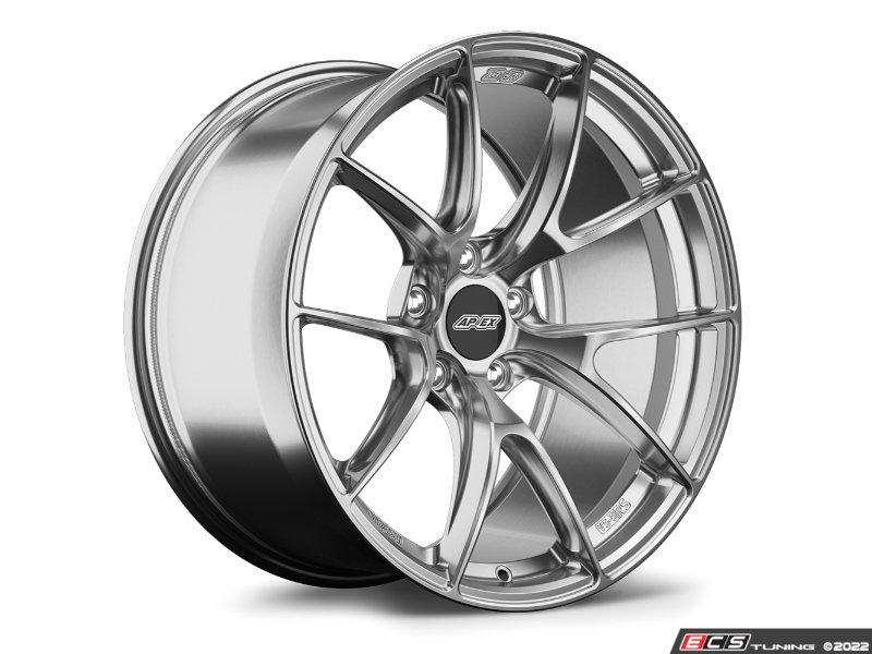 Apex Wheels Vs5rs1995e28bckt Vs 5rs Forged Wheels Staggered Set Brushed Clear 4011