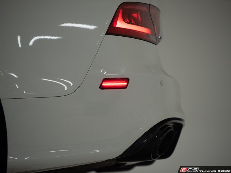 ZiZa 000050LA2502 C7 A7 LED Front & Rear Bumper Side Marker Set Smoked