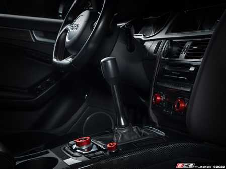 ECS - 043644LA01-2 - ECS Adjustable Short Throw Shifter With Rally