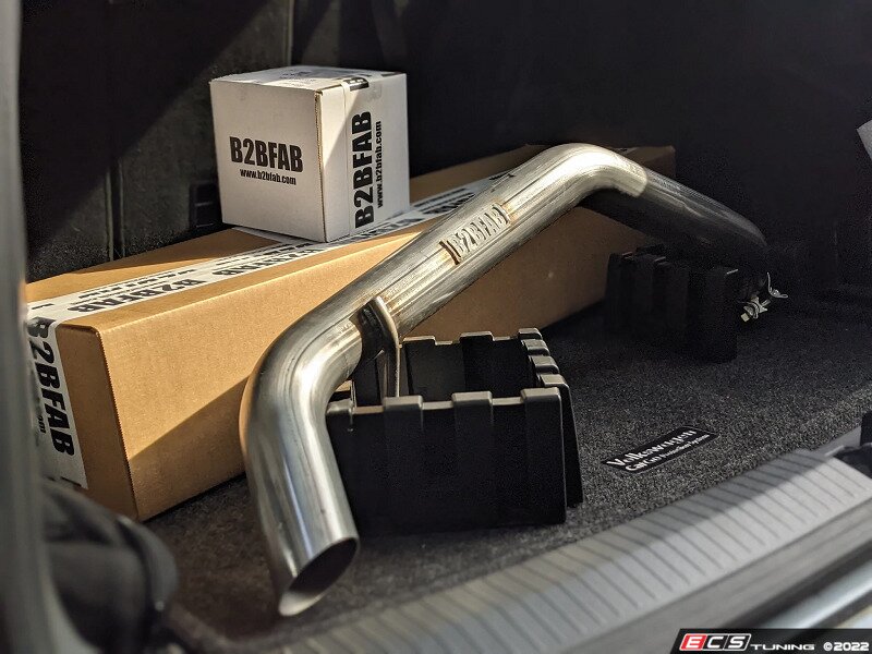 B2BFAB B2BFABTP B2BFAB "TiggyPipe" Muffler Delete