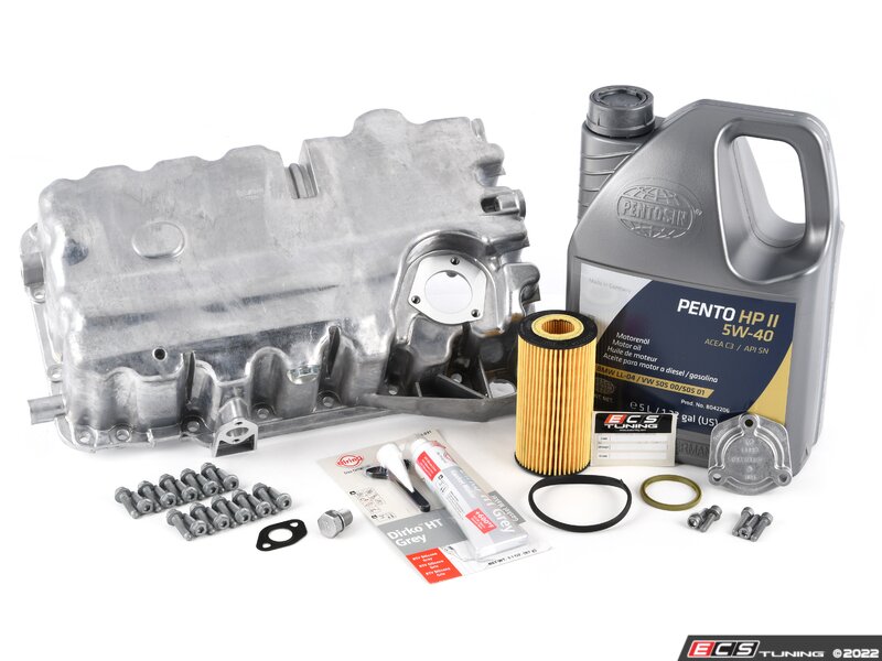 Assembled By ECS 06F103601LKT2 Oil Pan Replacement Kit