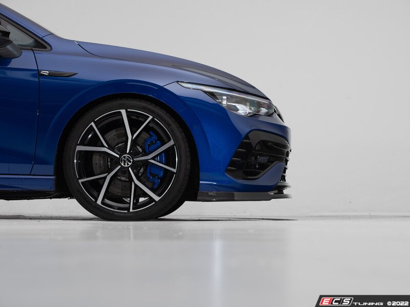 ECS - 033459la01-01KT - MK8 Golf R Carbon Fiber Front Lip Spoiler