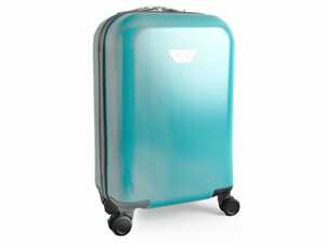 80222445677 MINI Cabin Trolley Suitcase: Aqua: Travel Luggage