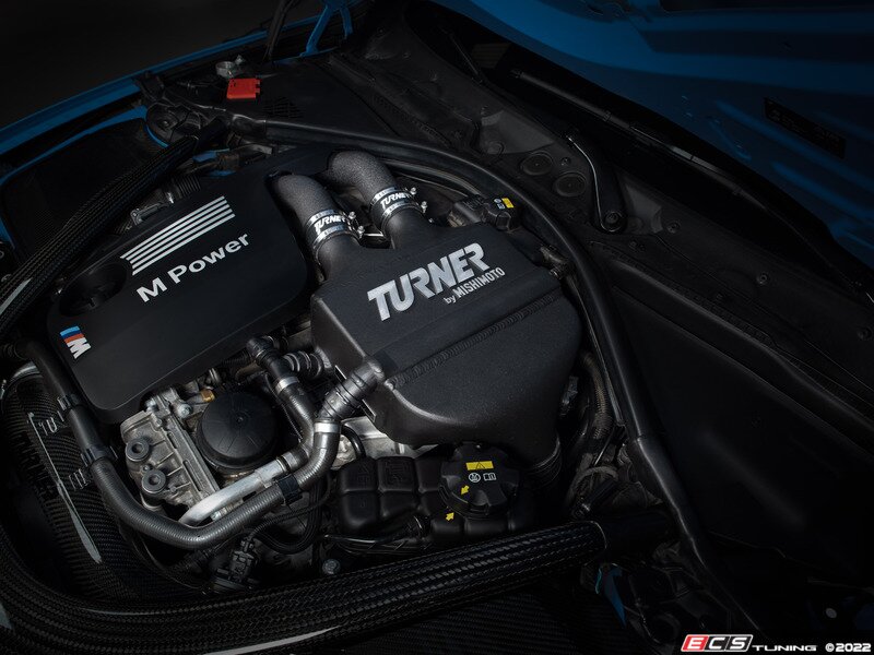 Turner Motorsport TMSMMINTF8015 Turner X Mishimoto S55 Top Mount