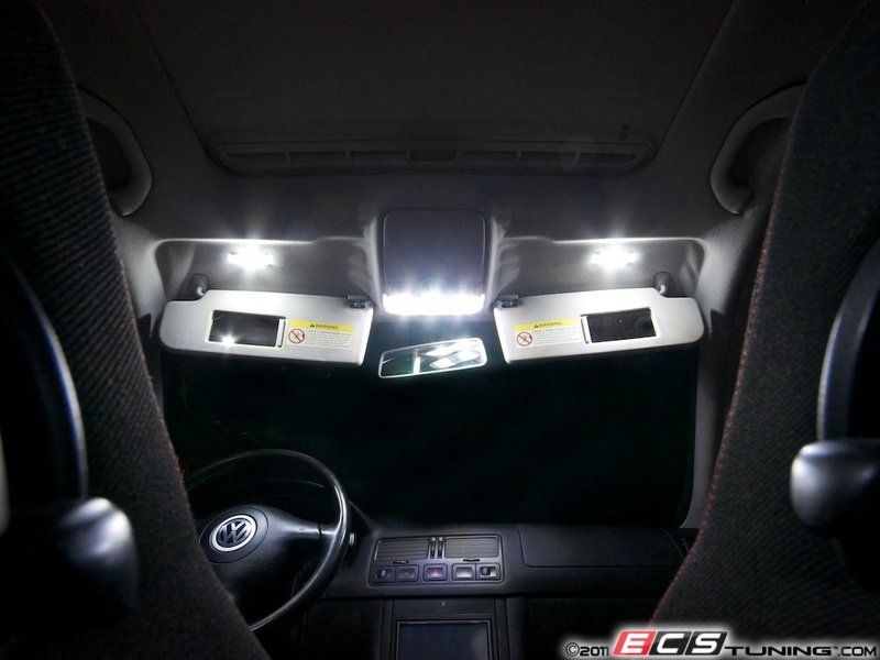 Ecs News Vw Mkiv Jetta Vr6 12v Ziza Led Interior Lighting Kit