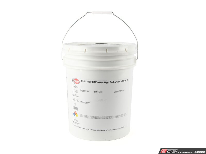 Redline - 11106 - 0W40 Motor Oil - 5 gallon