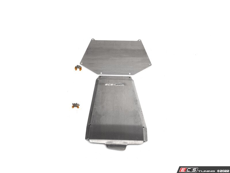 ECS - 008751la01KT - E53 X5 Transmission Skid Plate Kit