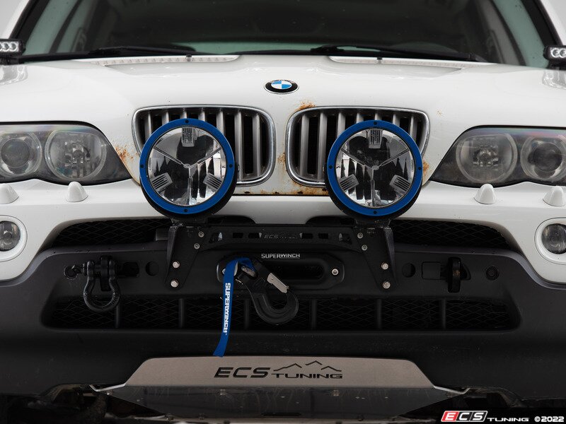 ECS 047398la05aKT E53 Winch Light Bar Mount