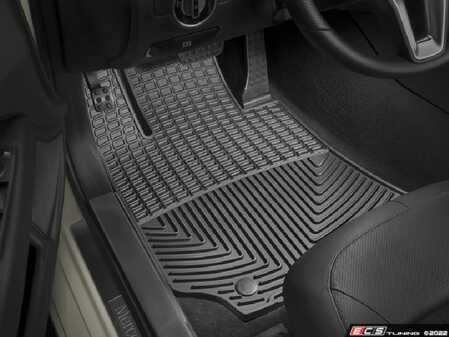 WeatherTech - W163 - Front All-Weather Floor Mats - Black