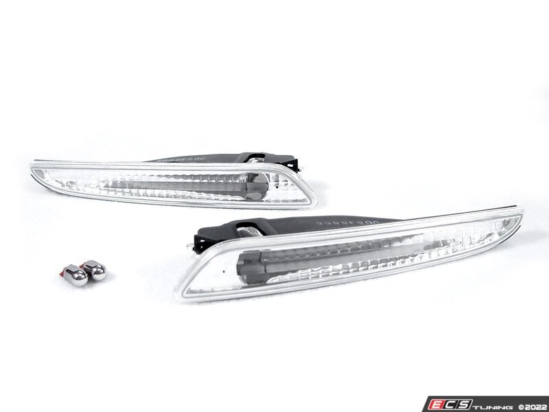 Depo 3401414PXBVC W211 EClass Crystal Clear Bumper Side Marker