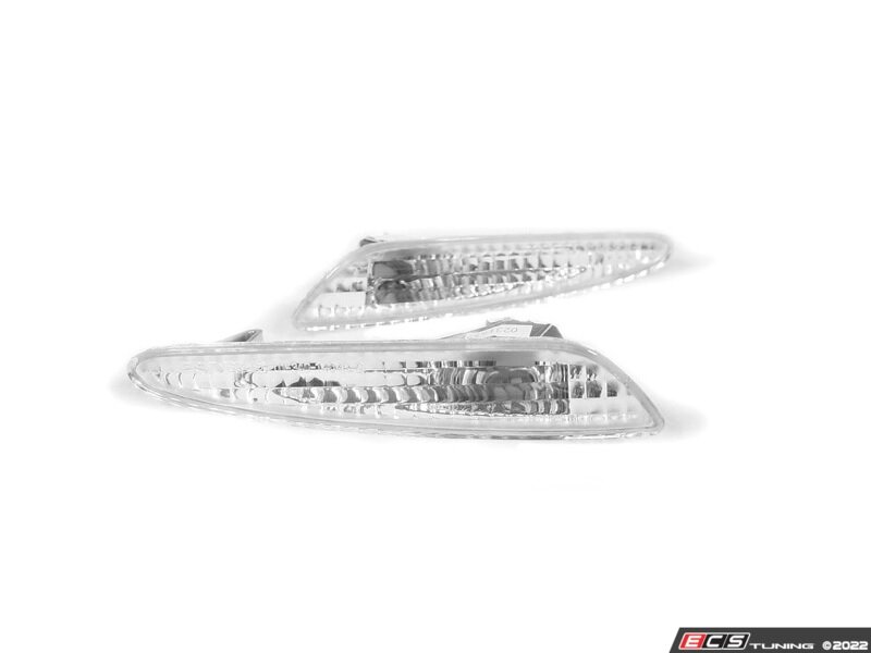 Depo 3401404PXBVC W211 EClass Crystal Clear Bumper Side Marker