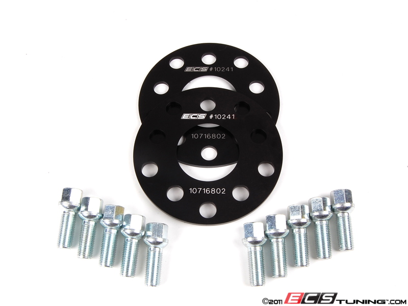 ECS ECS10241KTWB ECS Wheel Spacer And Bolt Kit 5mm With Ball Seat Bolts