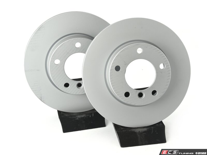 ECS 34116864060P Front V5 Plain Brake Rotors Set (286x22)