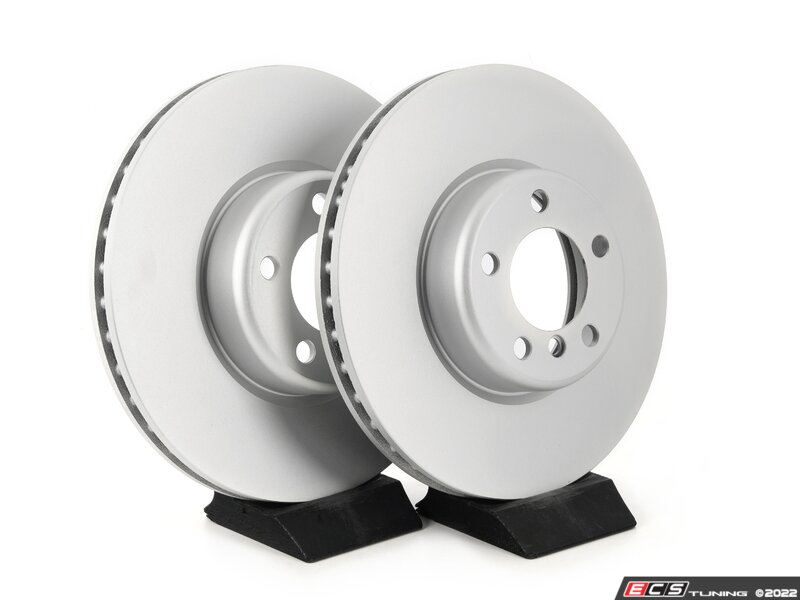 ECS 34106797602P Front V5 Plain Brake Rotors Set (340x30)