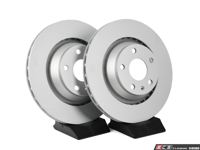 ECS 8J0615601AP Rear V5 Plain Brake Rotors Set (310x22)