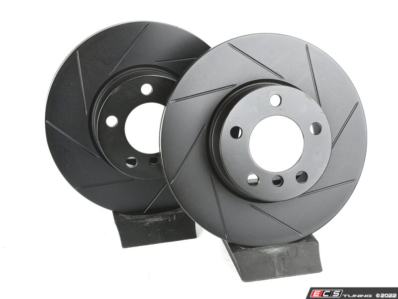 ECS 34116855006S Front V5 Slotted Brake Rotors Set (312x24)