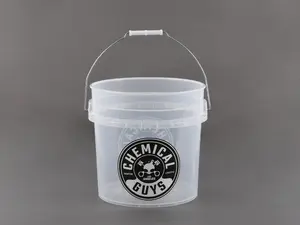 Chemical Guys ACC106 Heavy Duty Ultra Clear Detailing Bucket