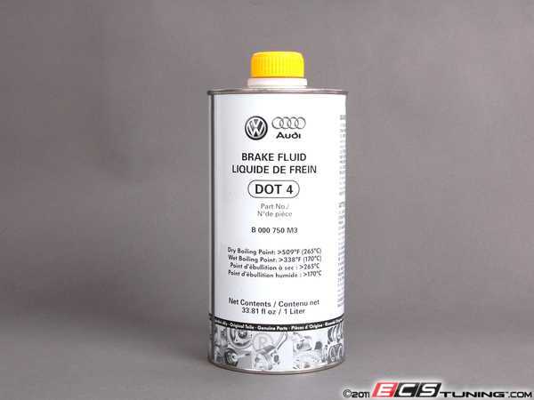 Genuine Volkswagen Audi - B000750M3 - Brake Fluid - 1 Liter