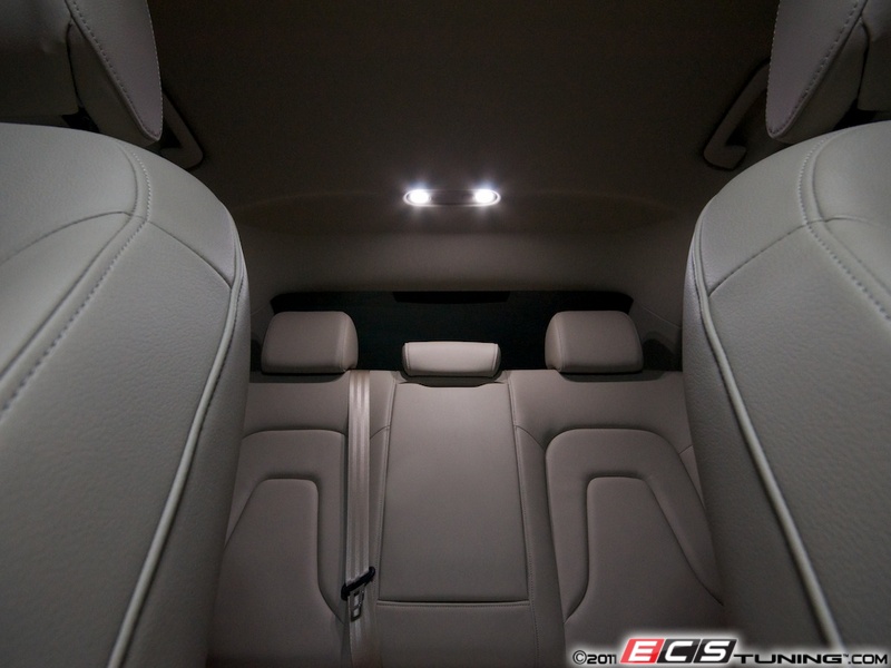 ECS News - Audi B8 A4 Sedan LED Interior Lighting