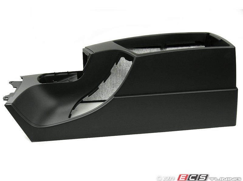 Genuine BMW 51163404787 Center Console Lower Portion (Black) (51