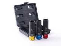 ES#9021 - pts-12-1721 - Torque-Limiting Wheel Bolt Socket Kit - 3 Pieces - 17, 19 and 21mm, 1/2
