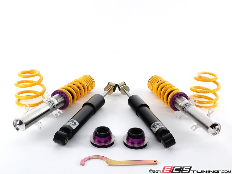 KW Suspension 15280081 KW V2 Series Coilover Kit Adjustable Damping