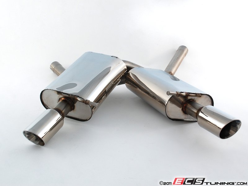 APR FE100001 Stealth CatBack Exhaust System 2.5" Fully Polished