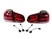 ES#2221155 - 5K0998002KT - European LED Tail Light Set - Tinted - A complete set of LED tail lights with wiring from the European Golf R - Genuine European Volkswagen Audi - Volkswagen