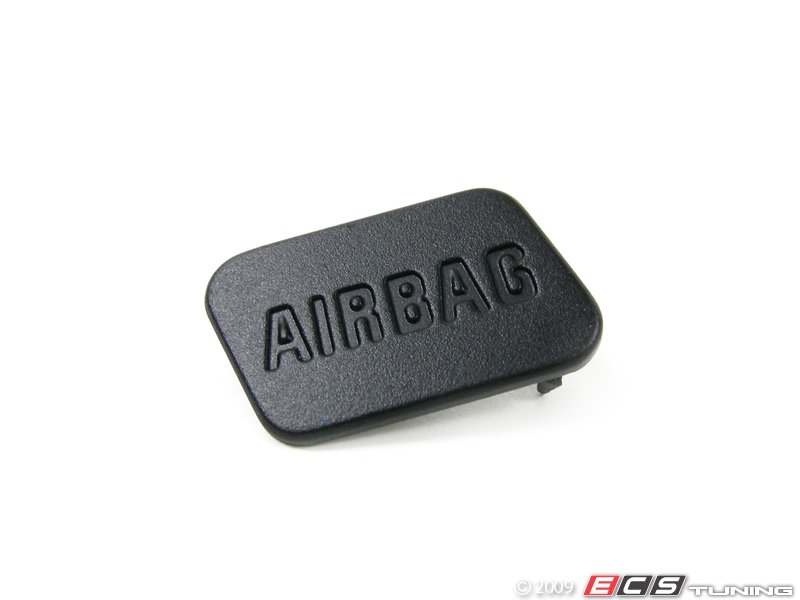 Genuine BMW 51418413215 Left Side Airbag Trim Cover Black (5141